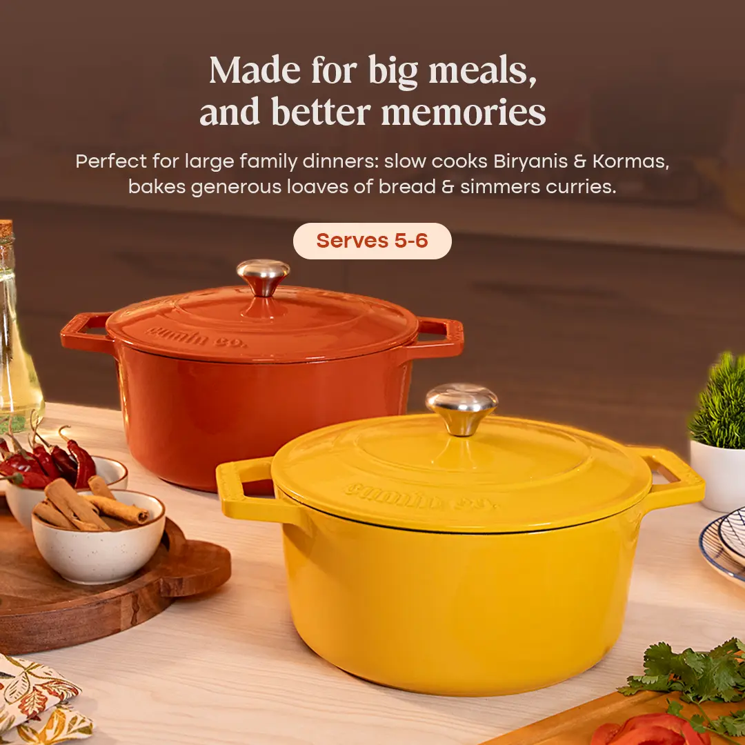 No. 10 Enamel Cast Iron Dutch Oven (5L) - Image 14