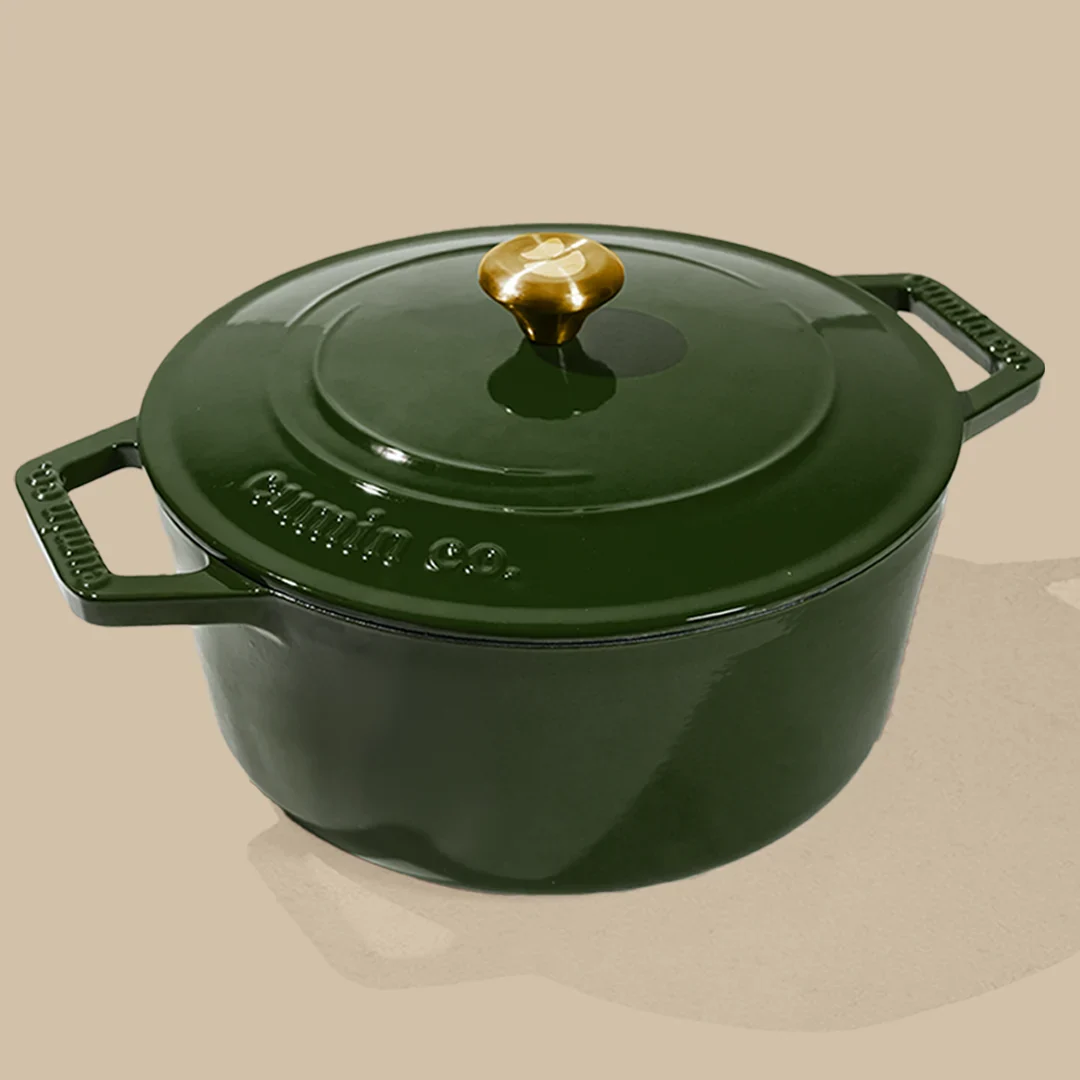 No. 10 Enamel Cast Iron Dutch Oven (5L) - Image 3