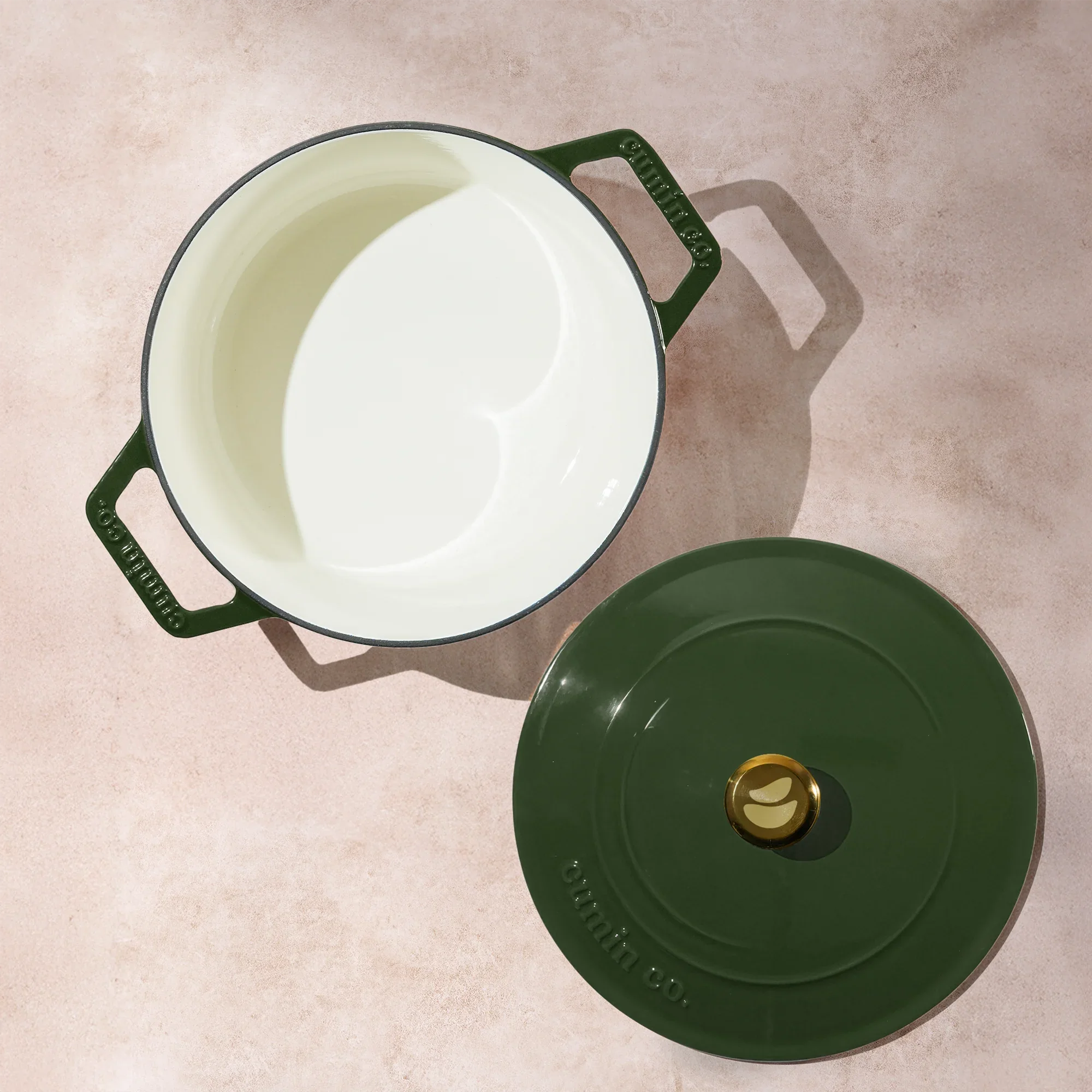 No. 10 Enamel Cast Iron Dutch Oven (5L) - Image 4