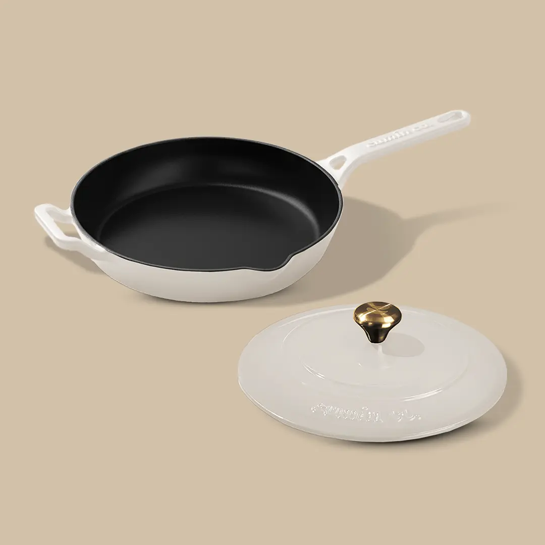 No. 10 Enamel Cast Iron Pan 2.0 (26cm) - Image 13