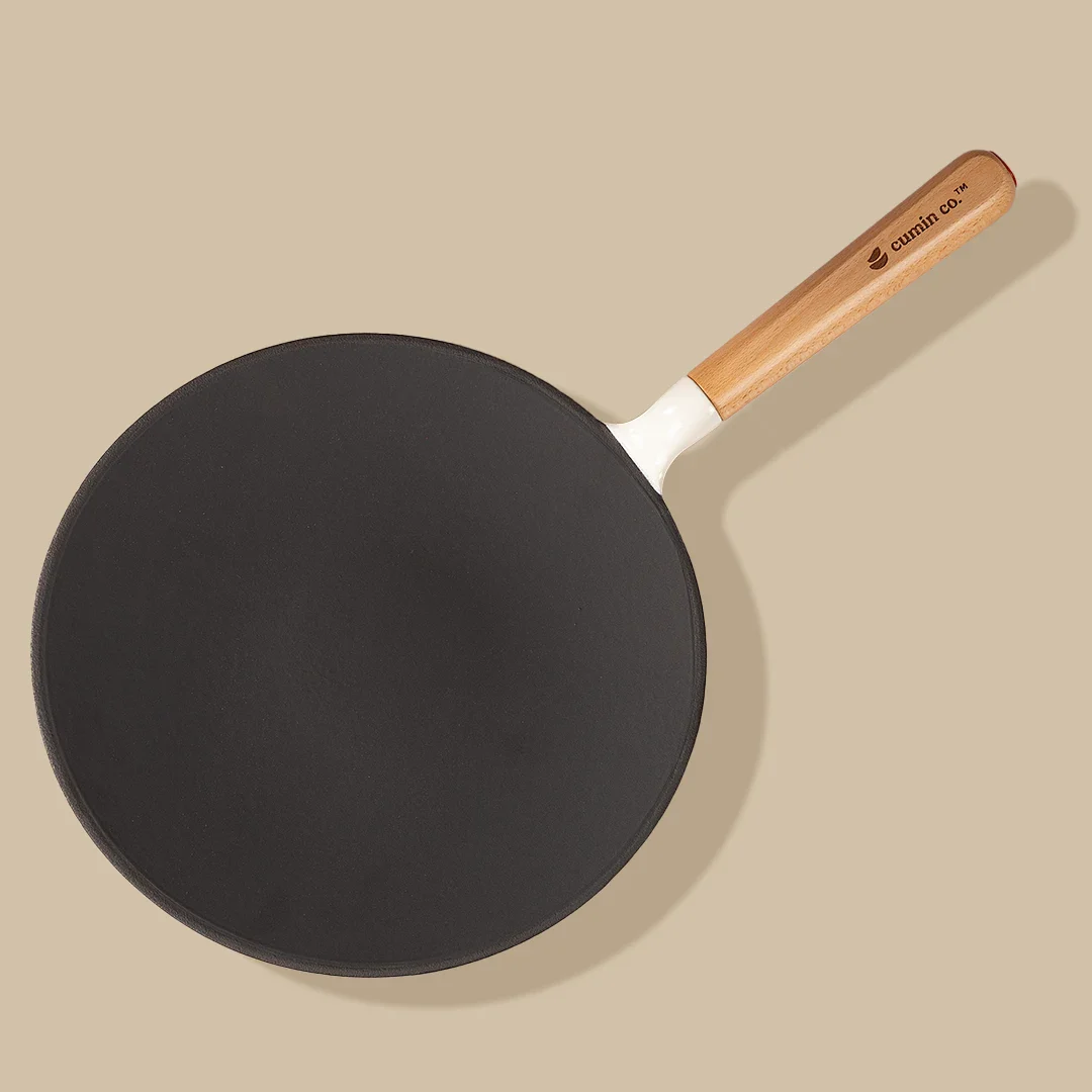 No. 10 Enamel Cast Iron Roti Tawa (26cm) - Image 7