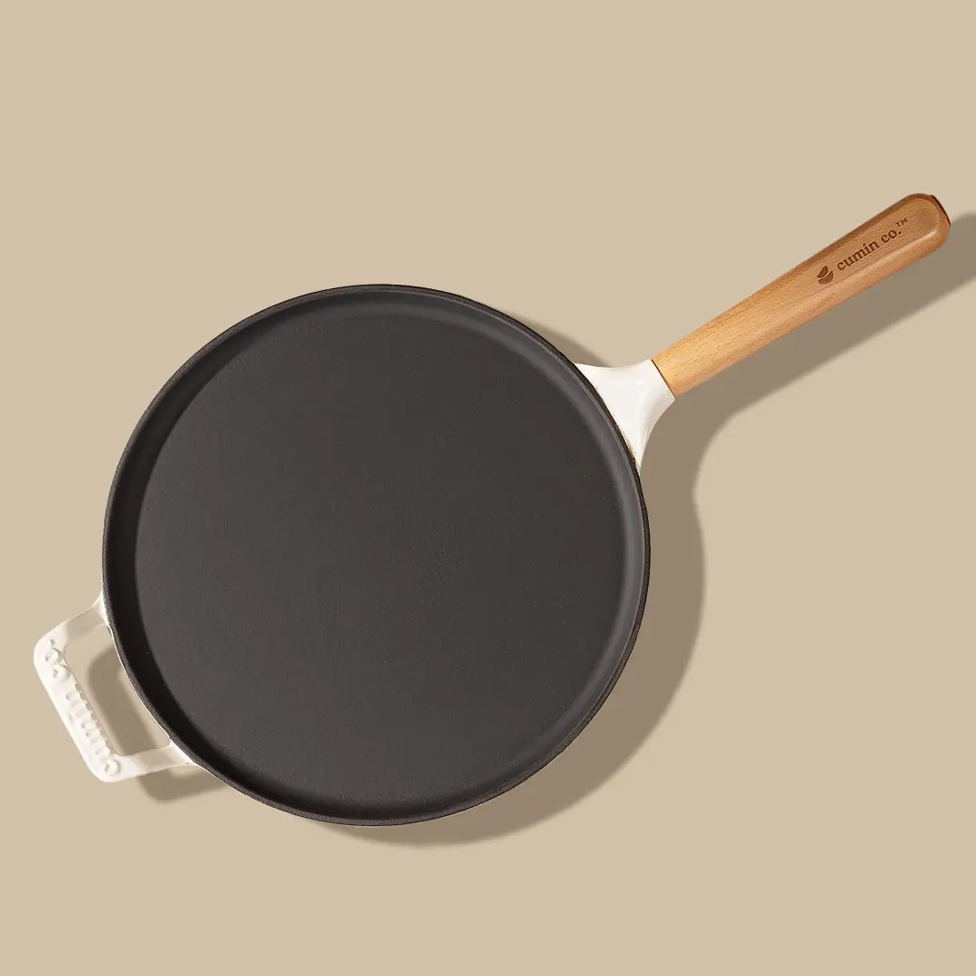 No. 11 Enamel Cast Iron Dosa Tawa (28cm) - Image 7