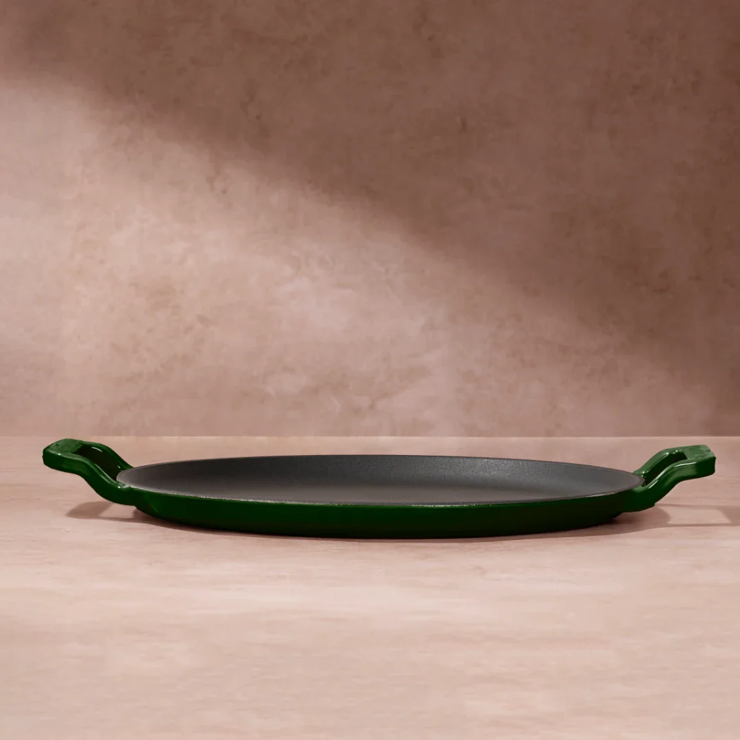 No. 12 Enamel Cast Iron Dosa Tawa (30cm) - Image 17