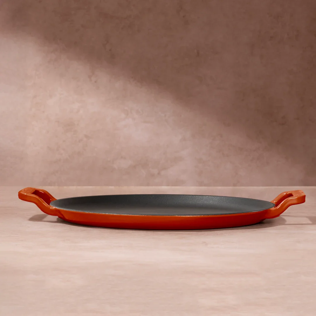 No. 12 Enamel Cast Iron Dosa Tawa (30cm) - Image 18