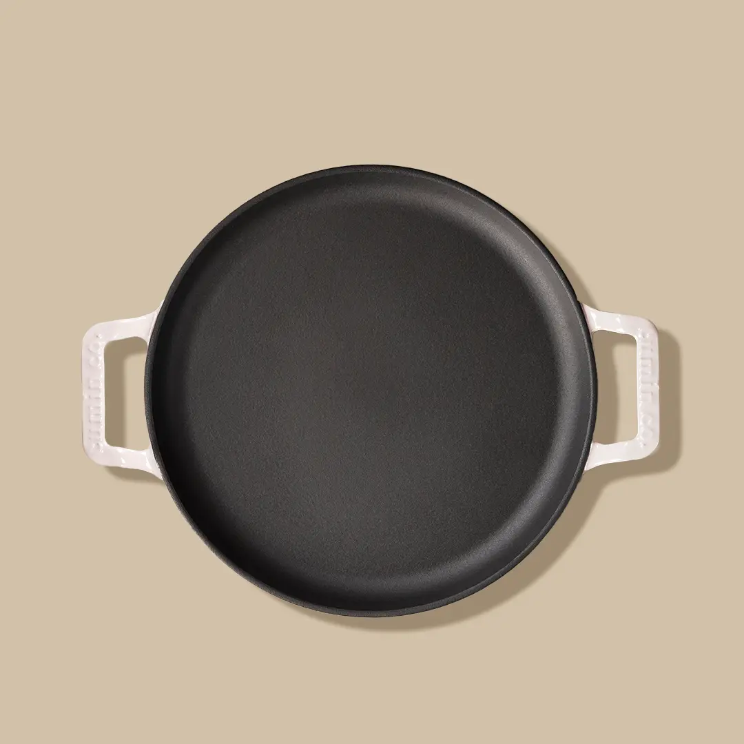 No. 12 Enamel Cast Iron Dosa Tawa (30cm) - Image 7