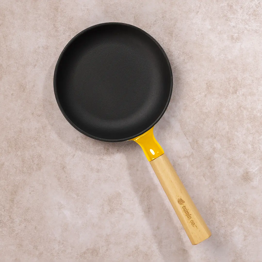 No. 6 Enamel Cast Iron Pan (16cm) - Image 18