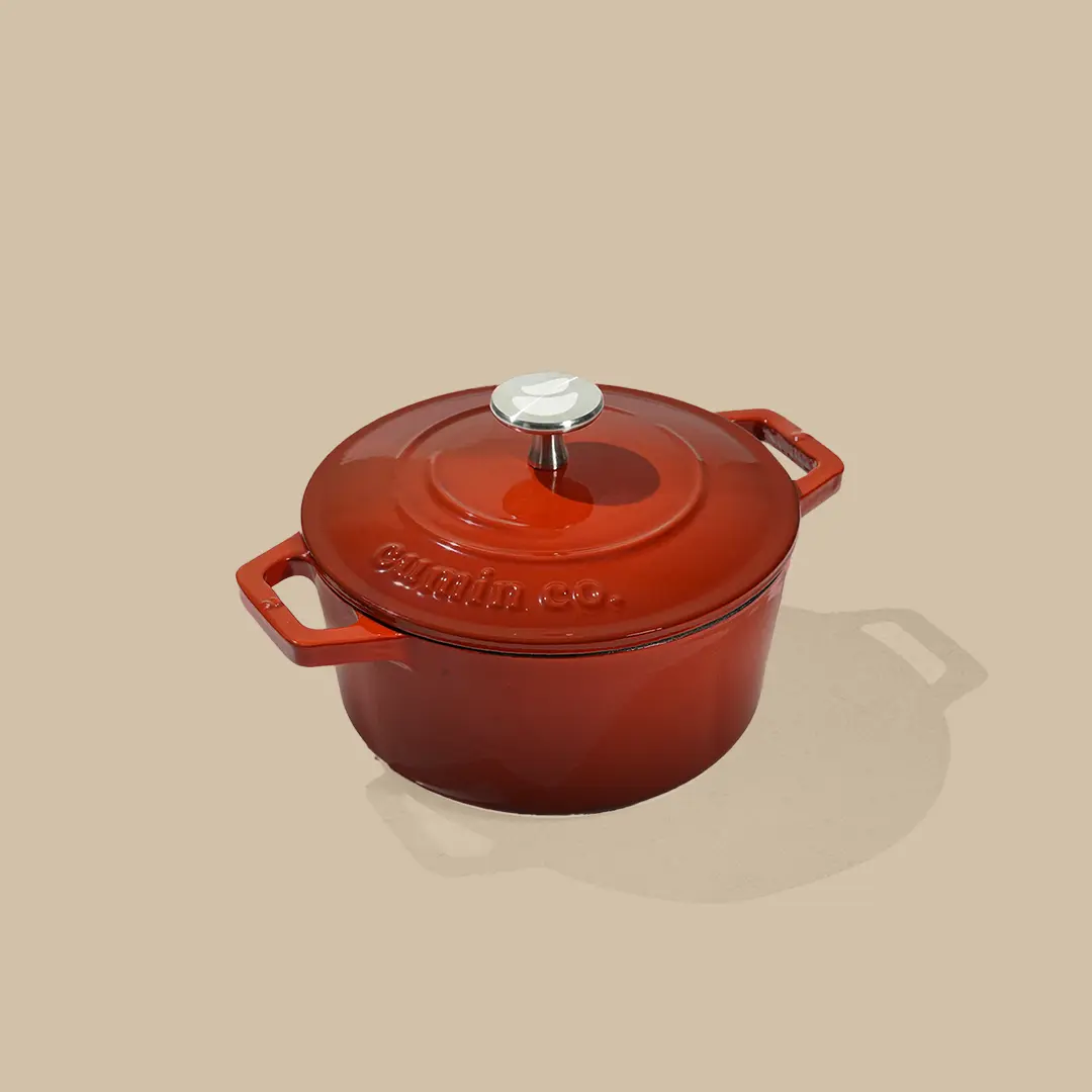 No. 6 Enamel Cast Iron Dutch Oven (1.2L) - Image 5