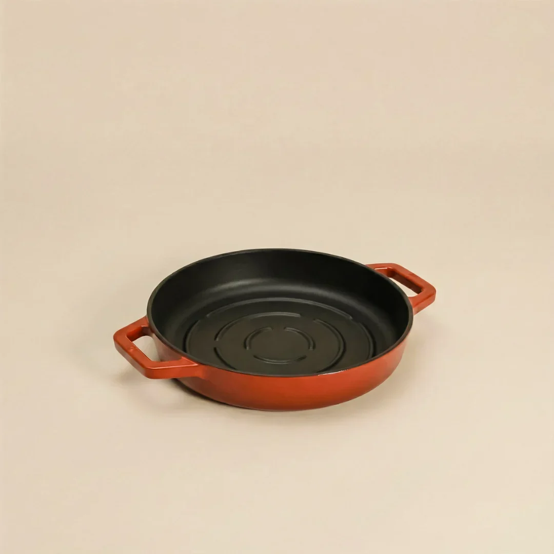 No. 8 Enamel Cast Iron Bread Oven (20cm) - Image 16