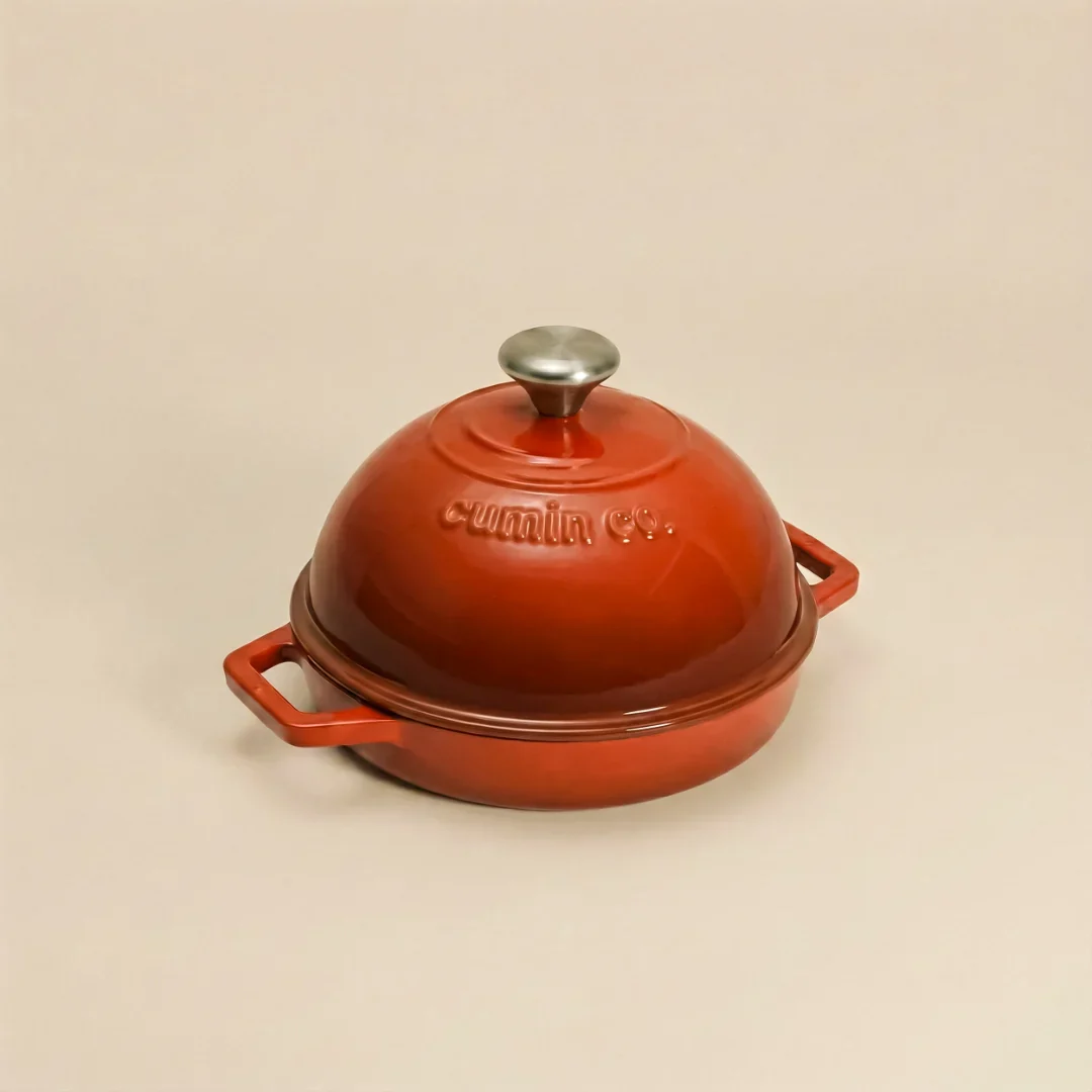 No. 8 Enamel Cast Iron Bread Oven (20cm) - Image 3