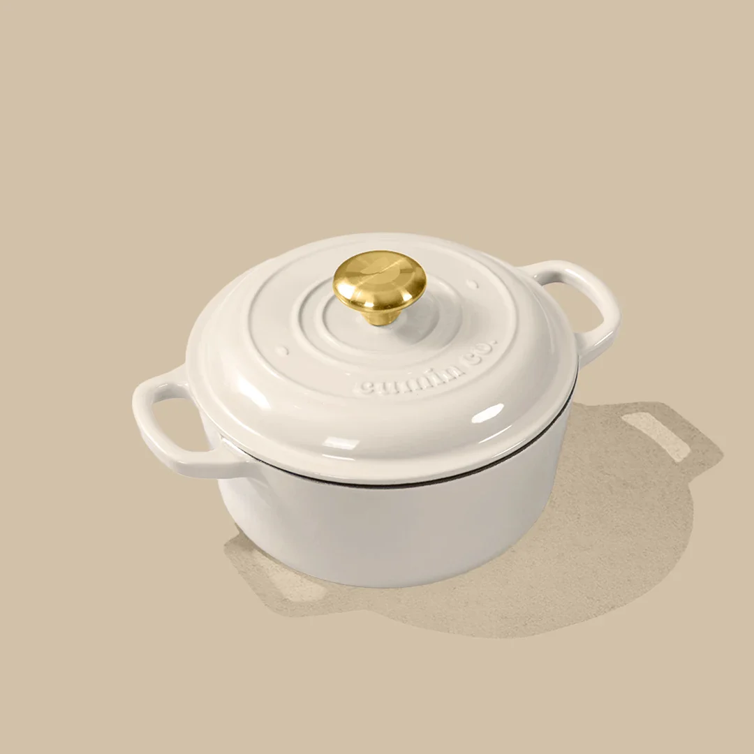 No. 8 Enamel Cast Iron Dutch Oven (2.5L) - Image 7