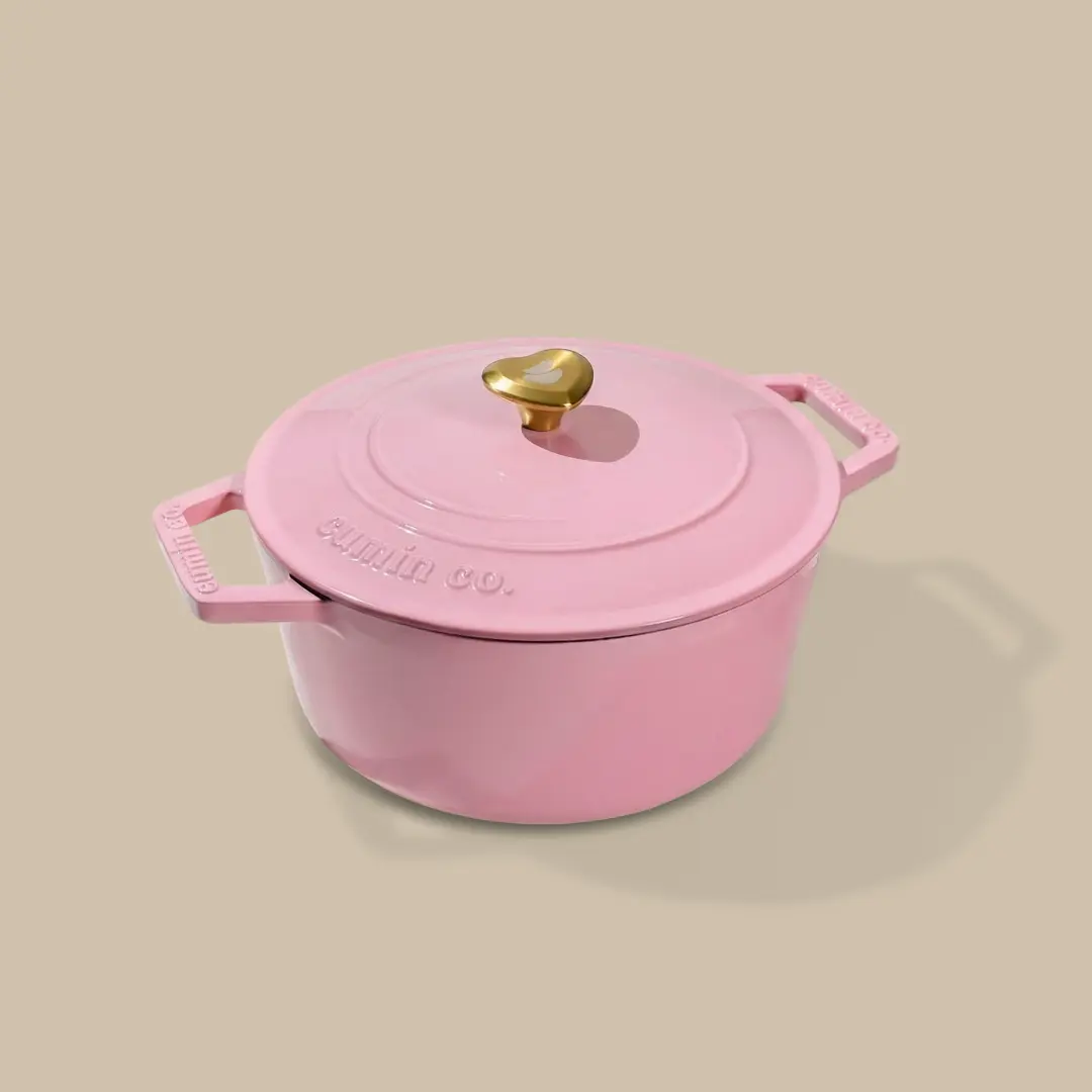 No. 8 Enamel Cast Iron Dutch Oven (2.5L) - Image 9