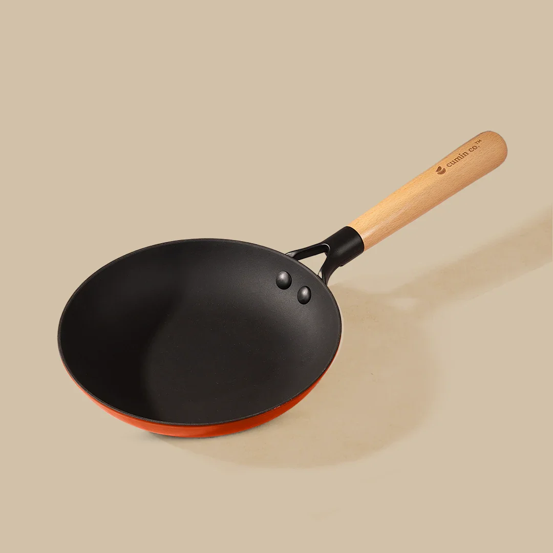 No. 8 Enamel Cast Iron Pan LITE (20cm) - Image 3