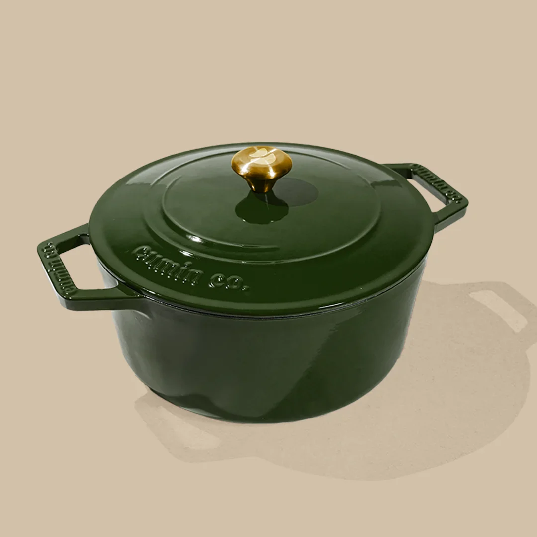 No. 9 Enamel Cast Iron Dutch Oven (4L) - Image 3