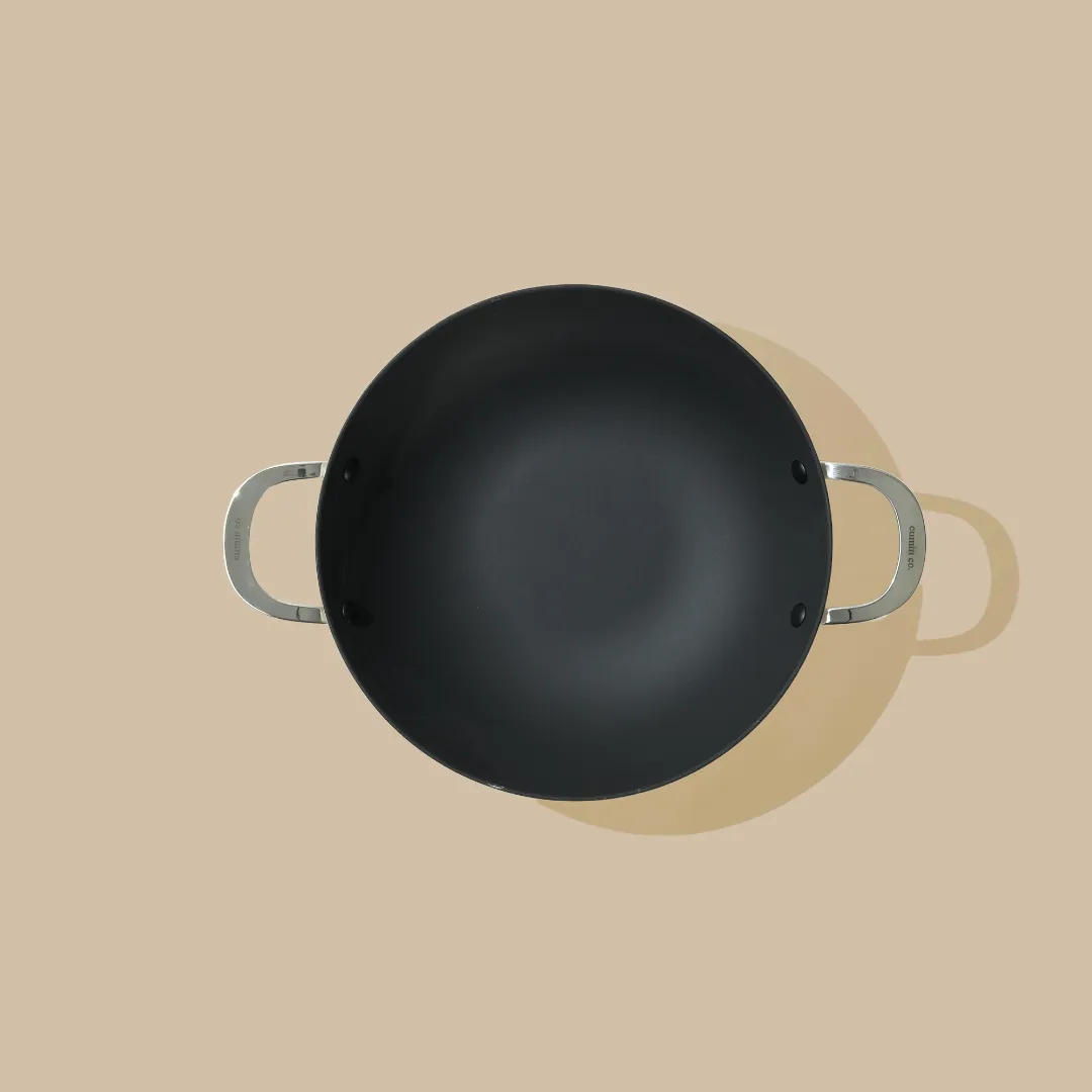 No. 9 Enamel Cast Iron Kadai LITE (2.1L) - Image 14