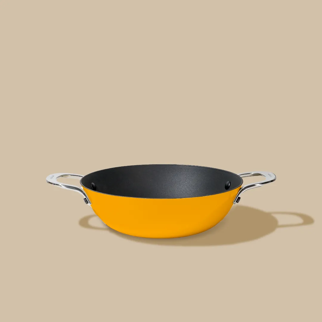 No. 9 Enamel Cast Iron Kadai LITE (2.1L) - Image 17