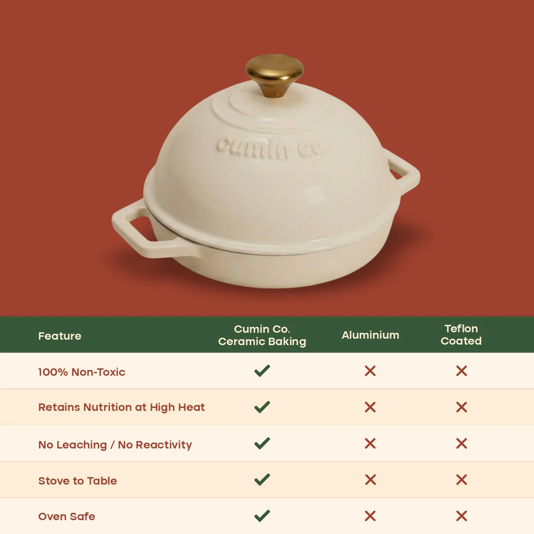 No. 8 Enamel Cast Iron Bread Oven (20cm) - Image 9