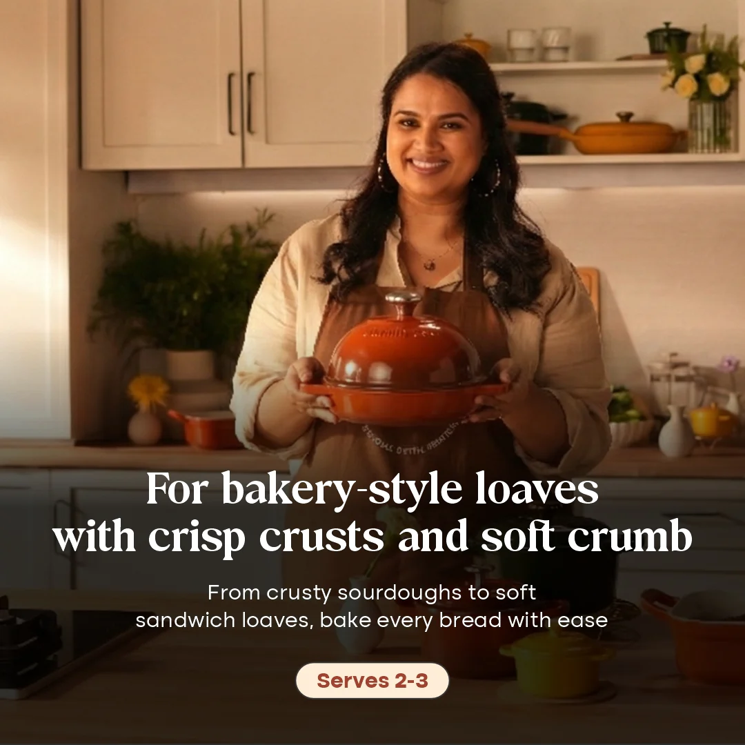 No. 8 Enamel Cast Iron Bread Oven (20cm) - Image 11